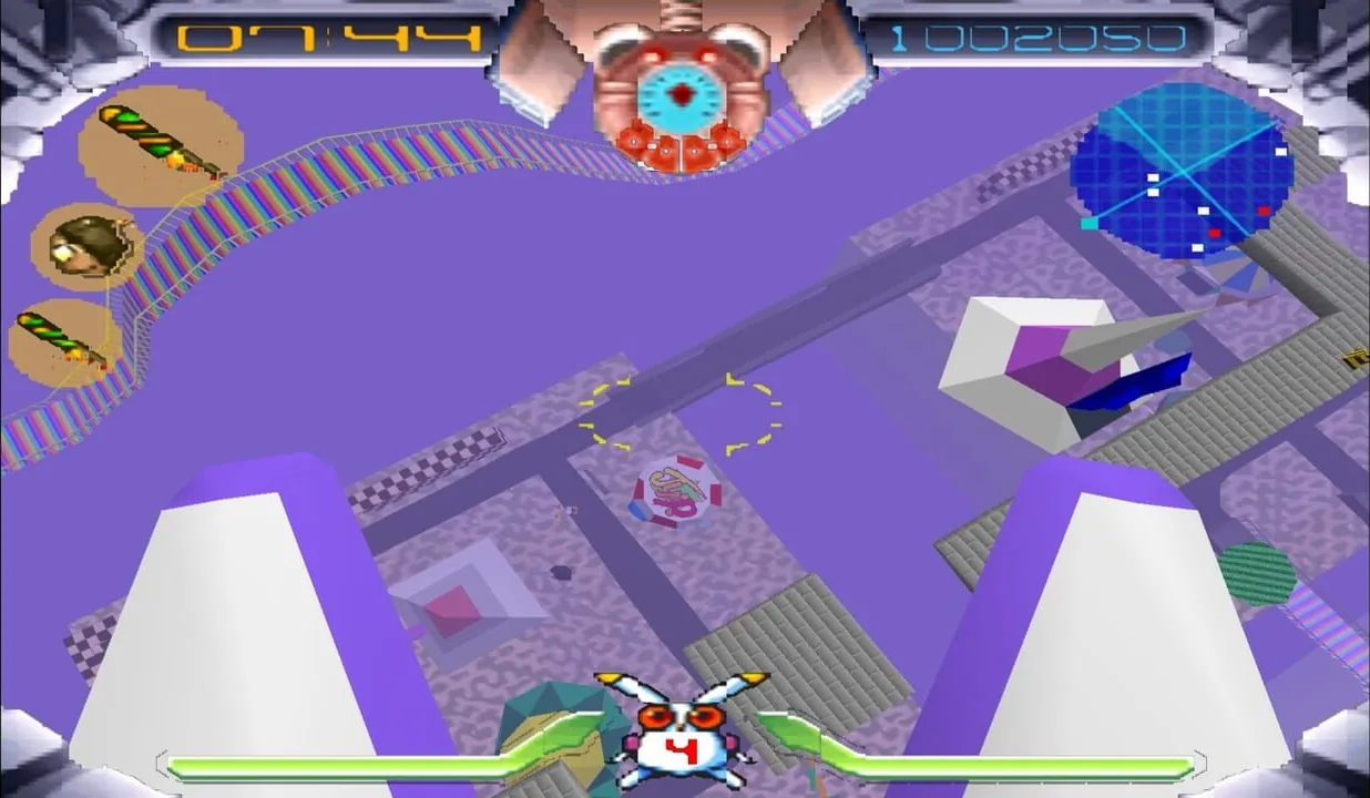 Jumping Flash! gameplay on PlayStation
