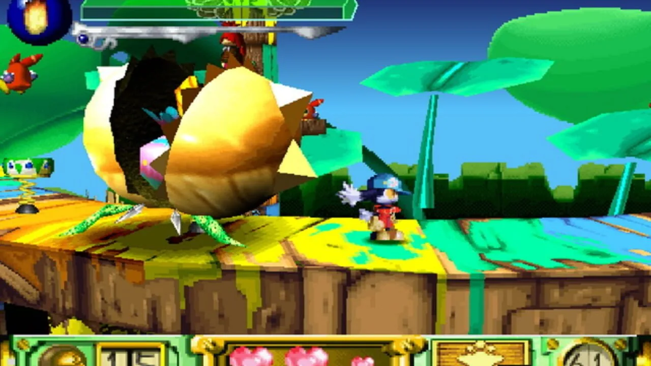Klonoa: Door to Phantomile gameplay on PlayStation
