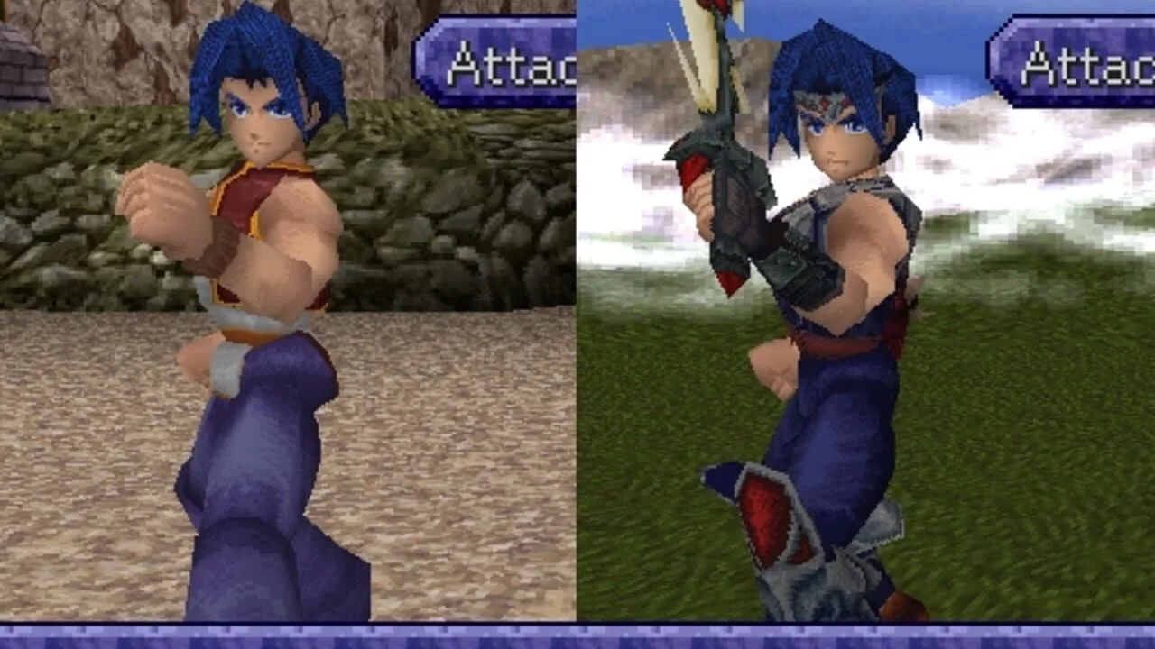 Legend of Legaia gameplay on PlayStation