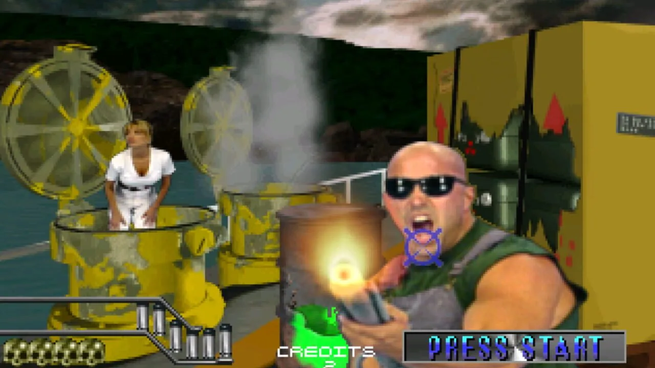 Maximum Force gameplay on PlayStation