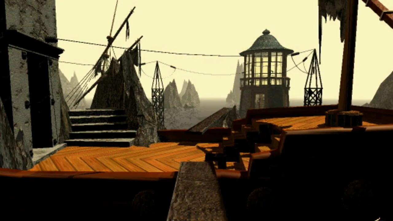 Myst gameplay on PlayStation