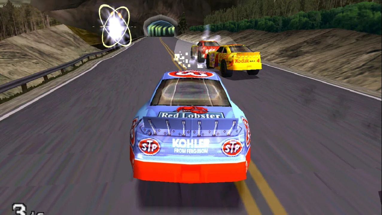 NASCAR Rumble gameplay on PlayStation
