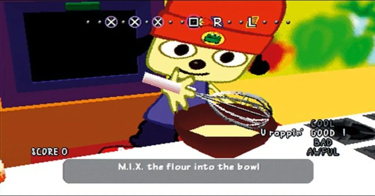 PaRappa the Rapper screenshot 1