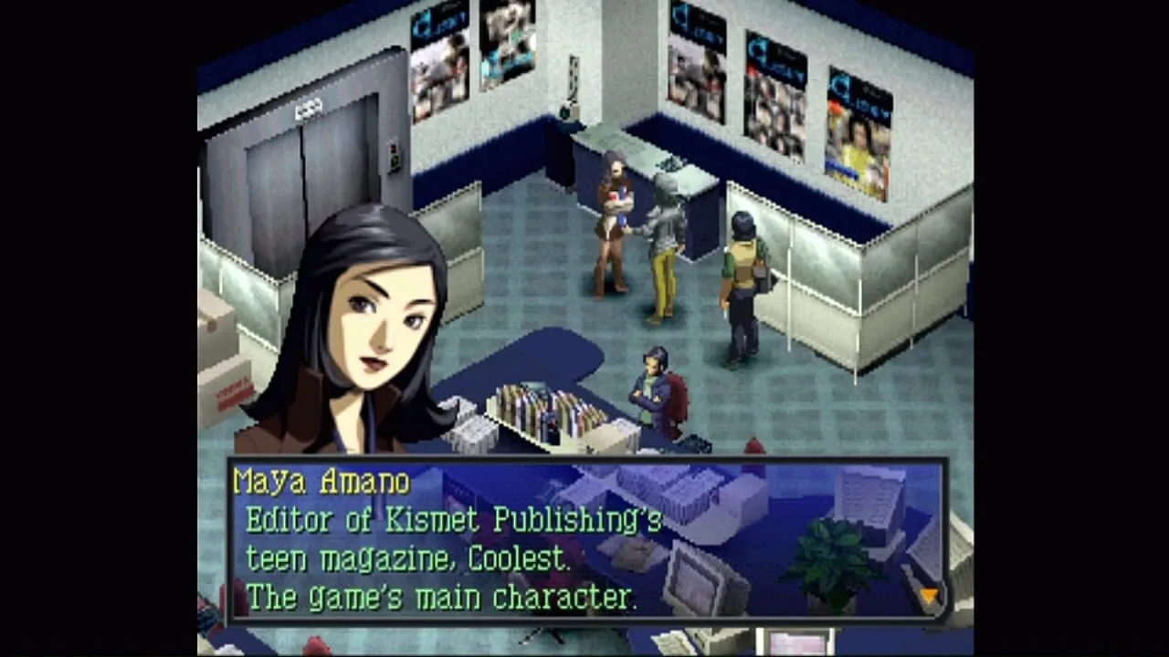 Persona 2: Eternal Punishment gameplay on PlayStation