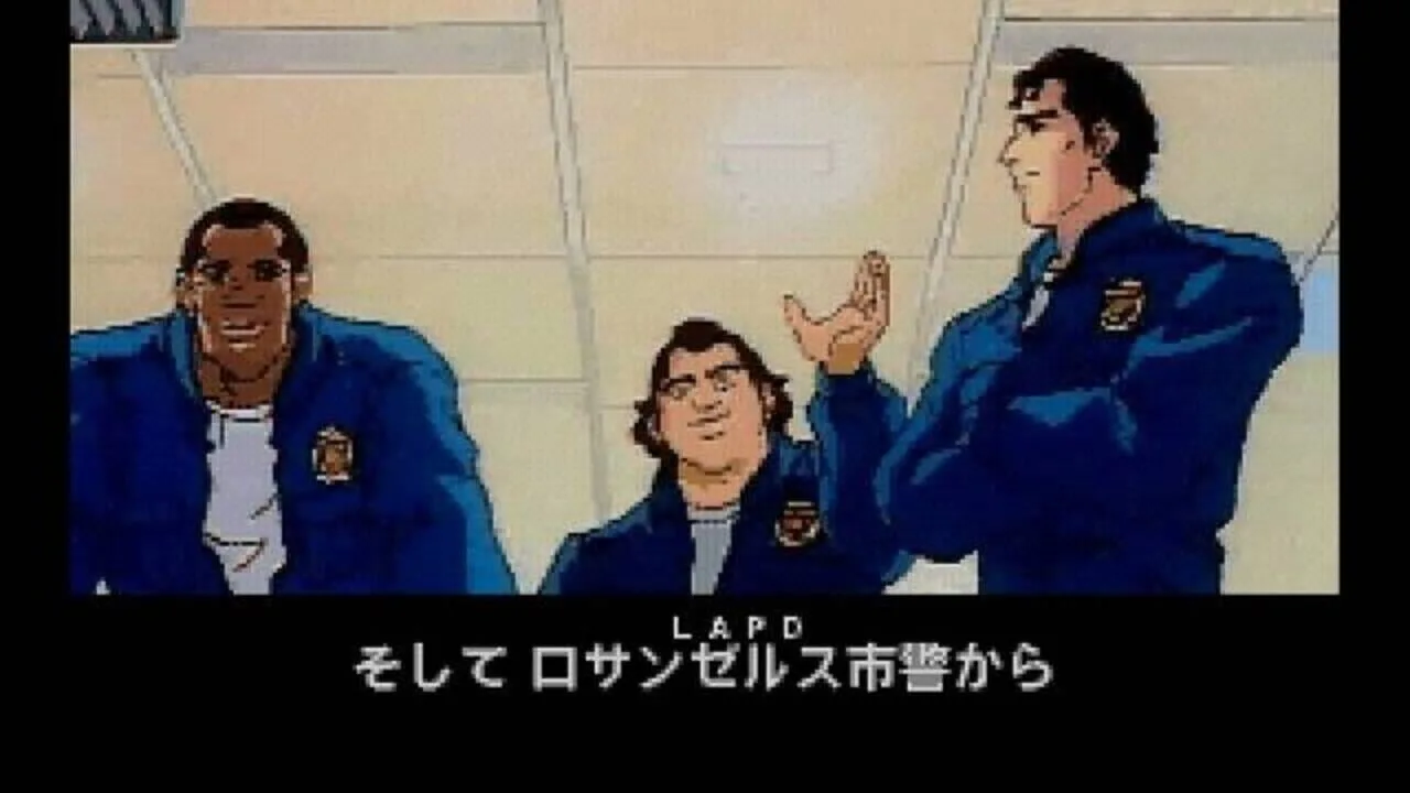 Policenauts gameplay on PlayStation
