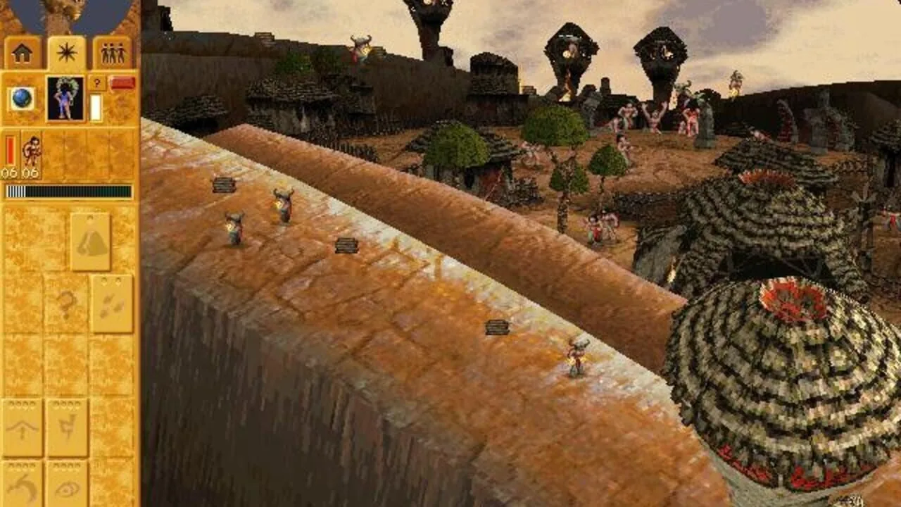 Populous: The Beginning gameplay on PlayStation