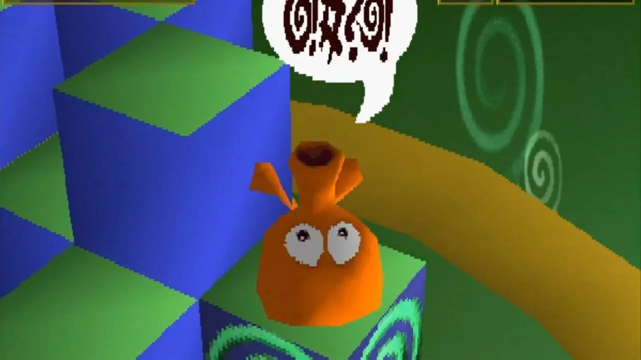 Q*bert screenshot 1