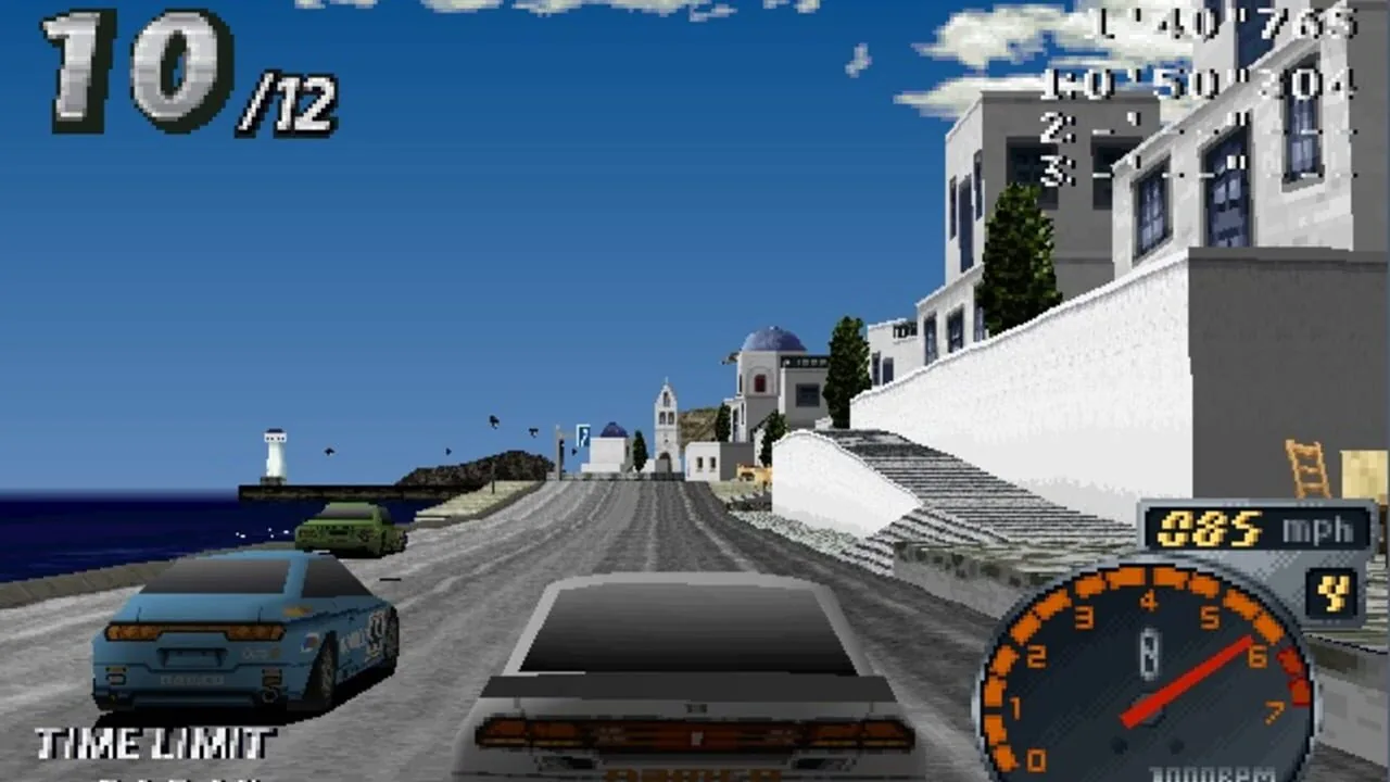 Rage Racer screenshot 1