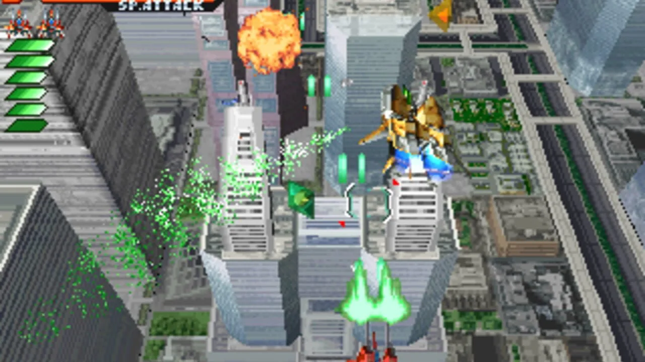 RayStorm gameplay on PlayStation