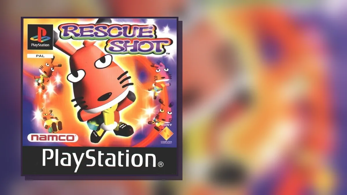 Rescue Shot on PlayStation: box art and gameplay