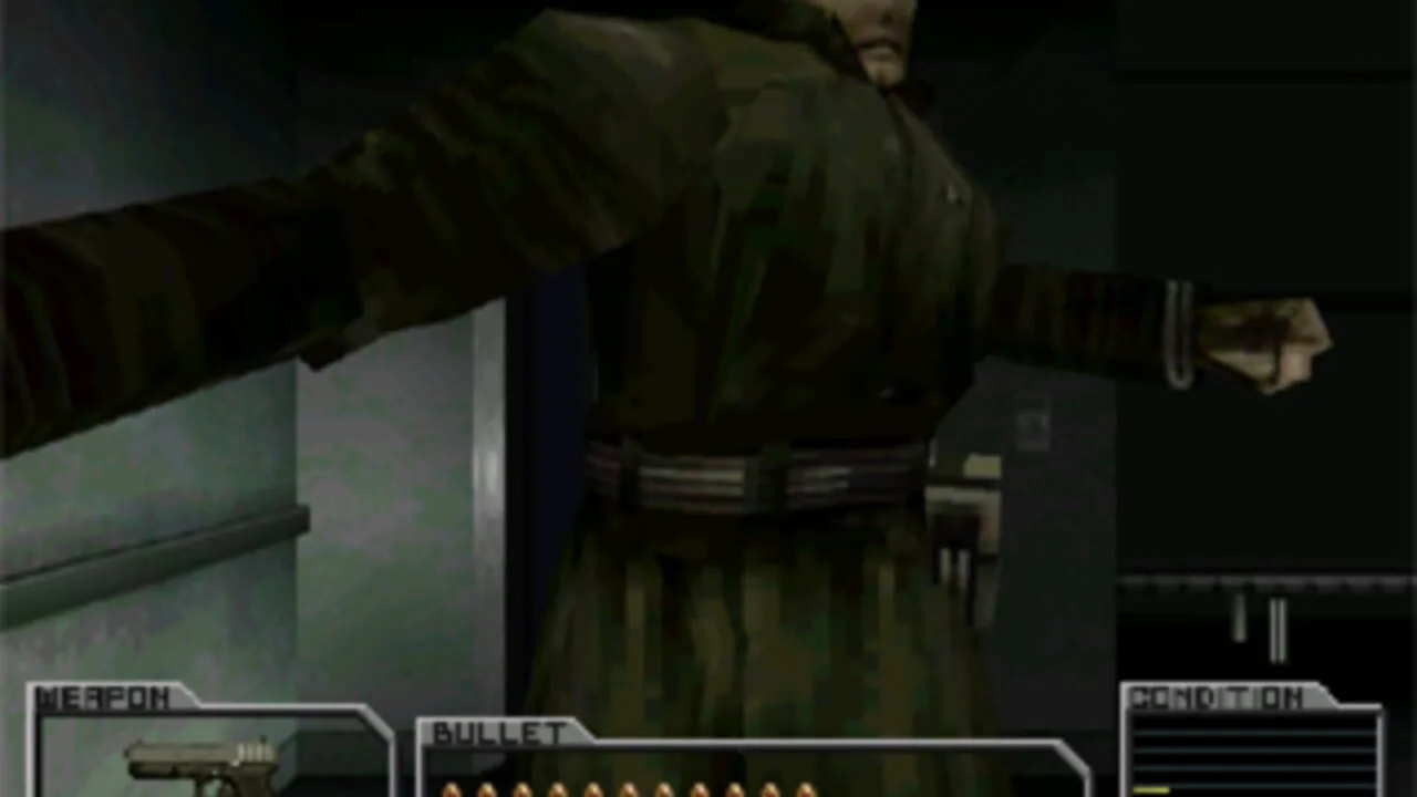 Resident Evil Survivor gameplay on PlayStation