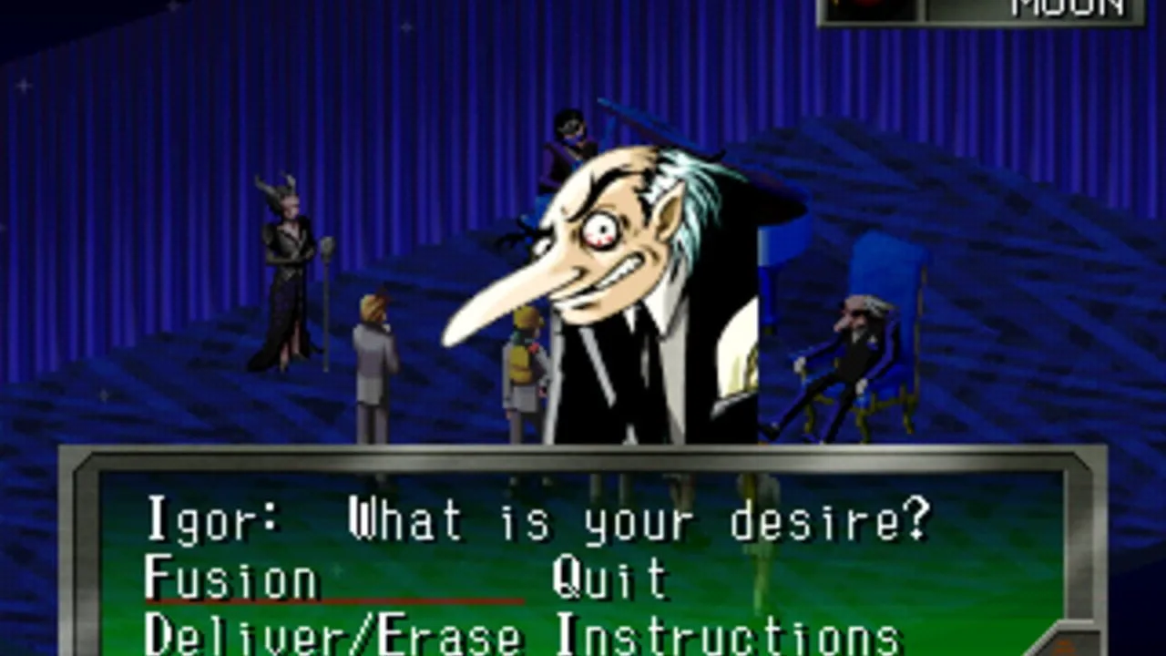 Revelations: Persona gameplay on PlayStation