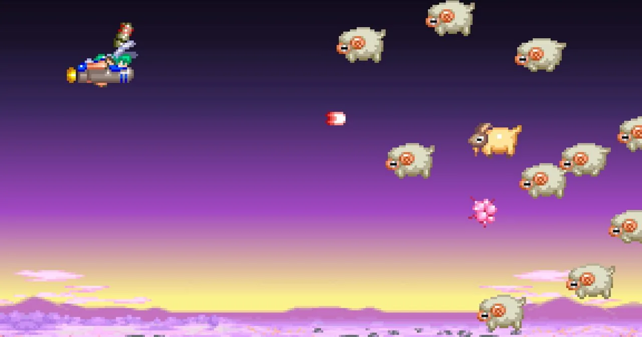 Sexy Parodius gameplay on PlayStation
