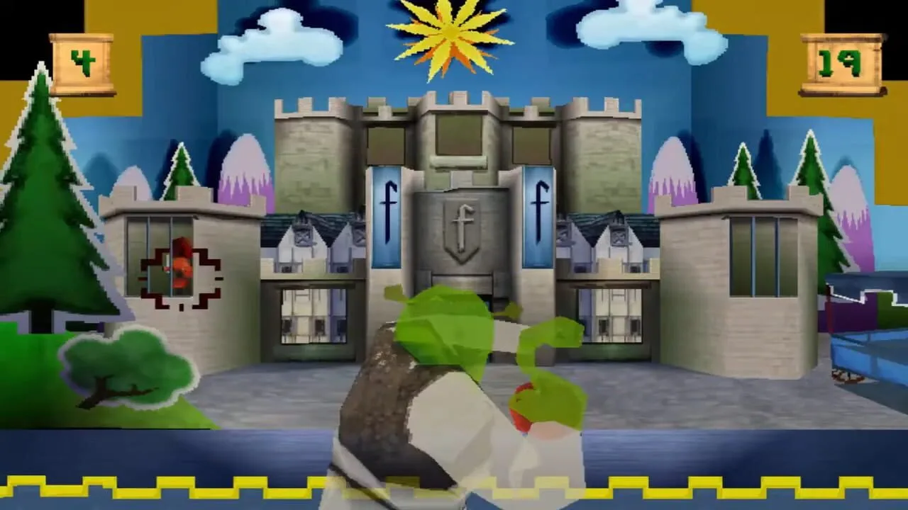 Shrek Treasure Hunt gameplay on PlayStation