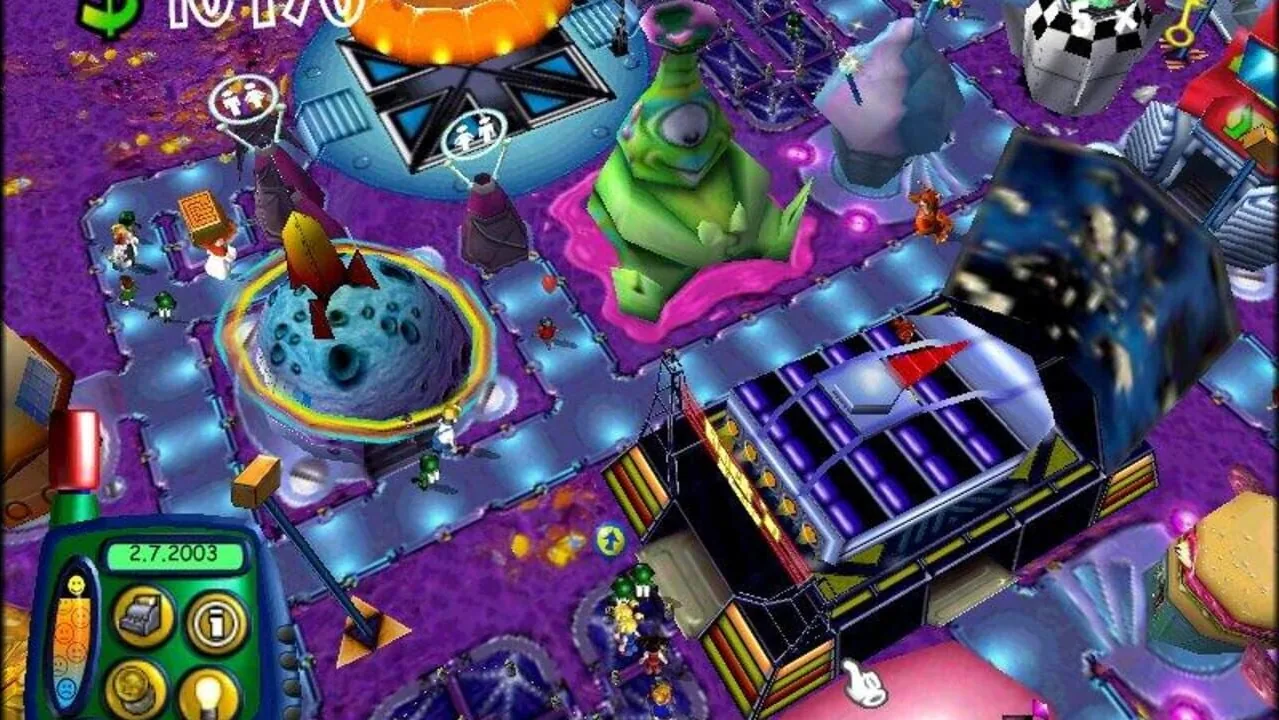 Sim Theme Park screenshot 1