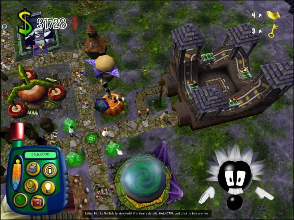 Sim Theme Park screenshot 2
