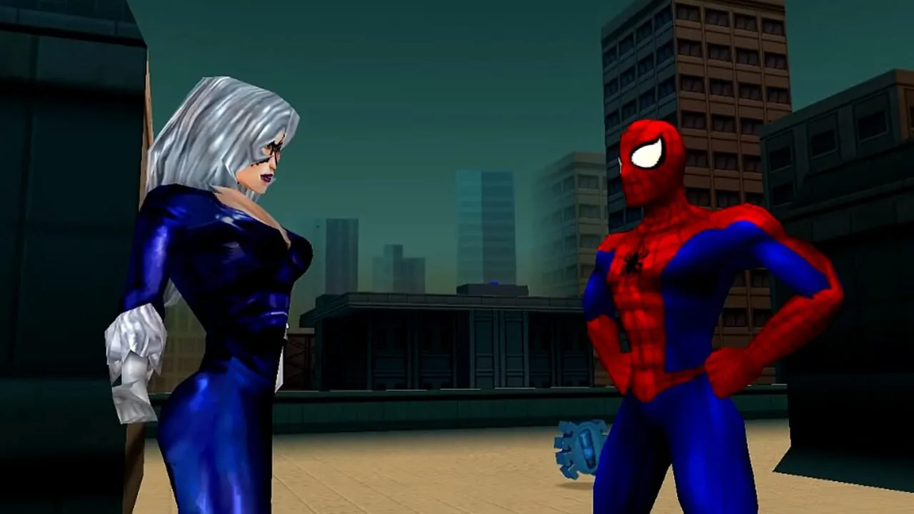Spider-Man gameplay on PlayStation