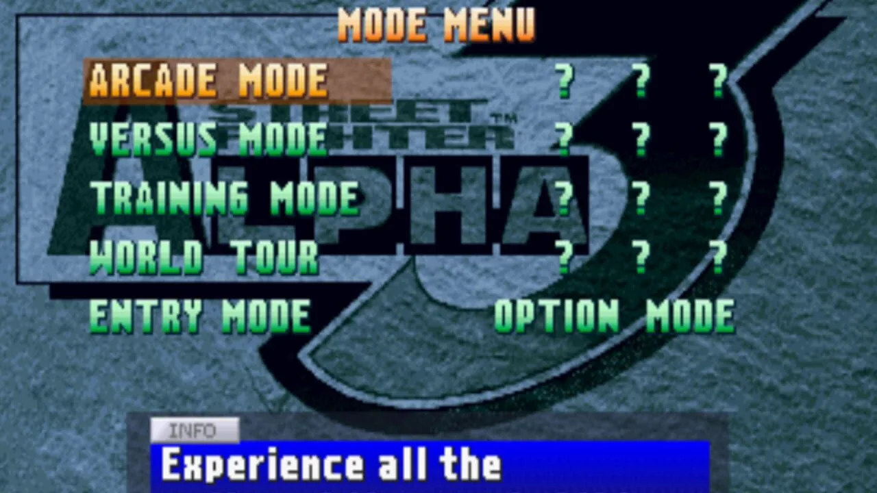 Street Fighter Alpha 3 screenshot 2