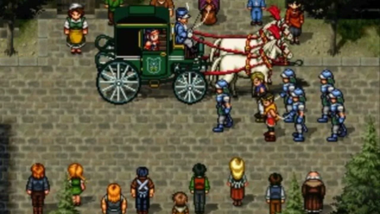 Suikoden II gameplay on PlayStation