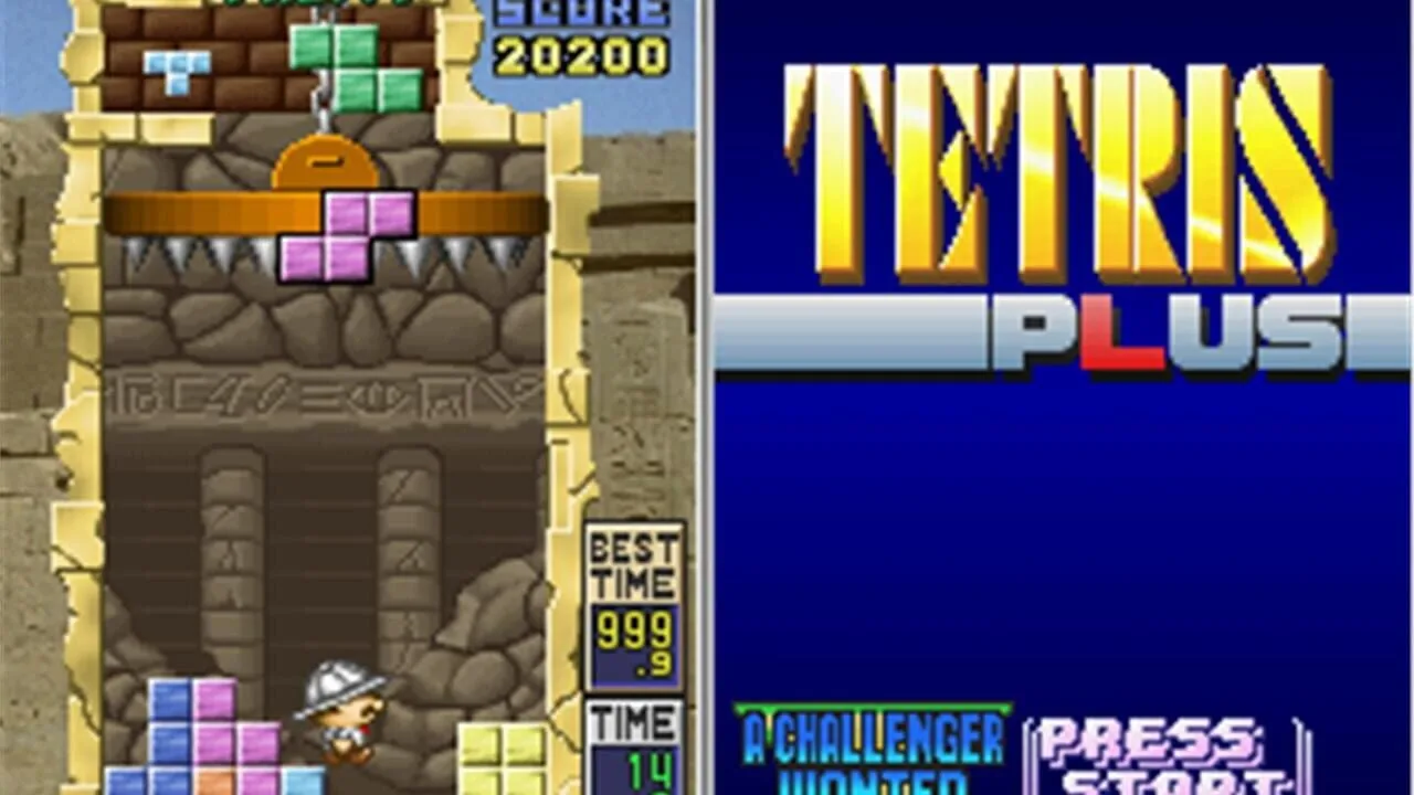 Tetris Plus gameplay on PlayStation