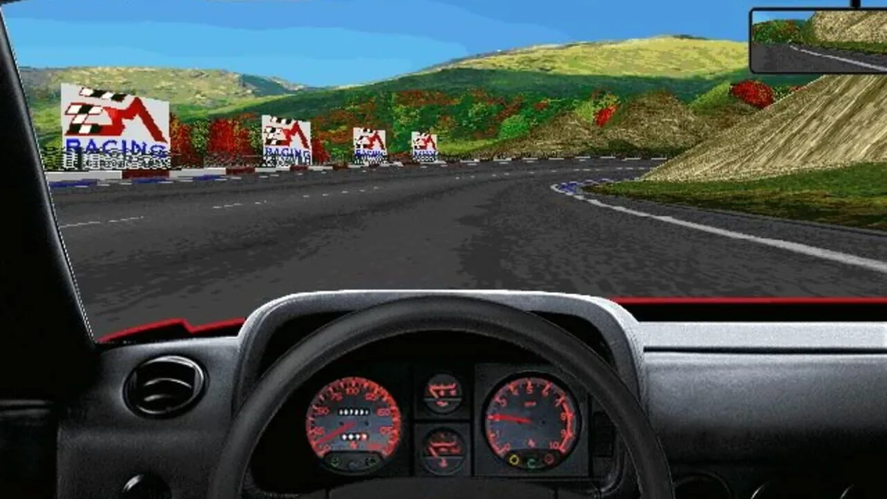 The Need for Speed gameplay on PlayStation