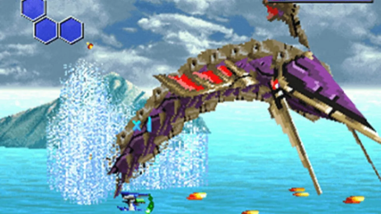 Thunder Force V gameplay on PlayStation