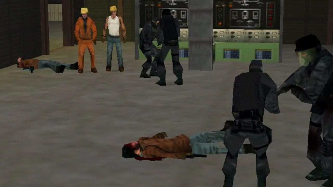 Tom Clancy's Rainbow Six gameplay on PlayStation