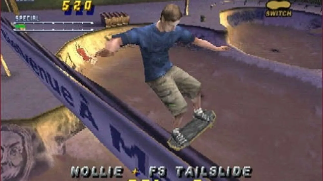 Tony Hawk's Pro Skater 2 gameplay on PlayStation