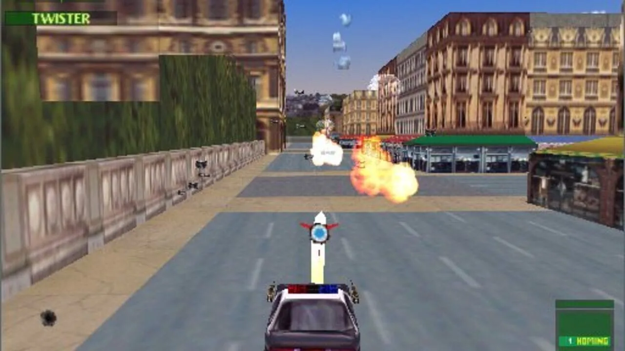 Twisted Metal 2 gameplay on PlayStation