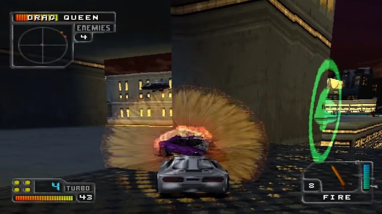Twisted Metal 4 gameplay on PlayStation