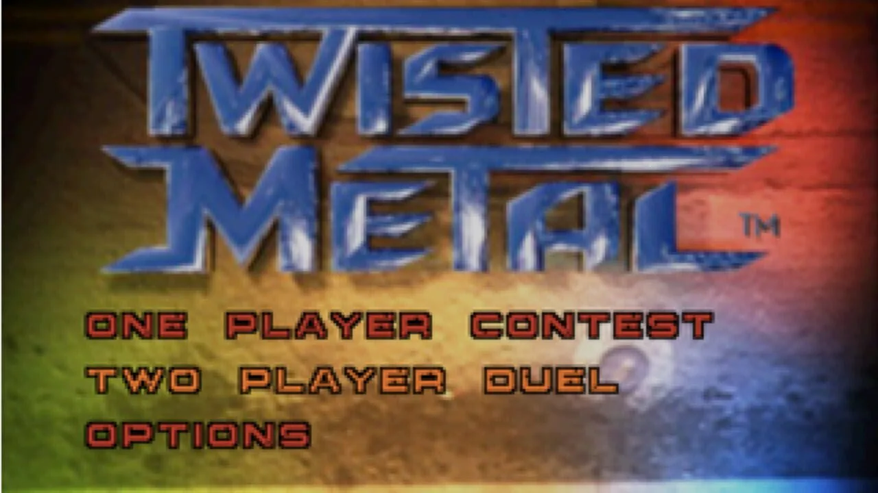 Twisted Metal gameplay on PlayStation