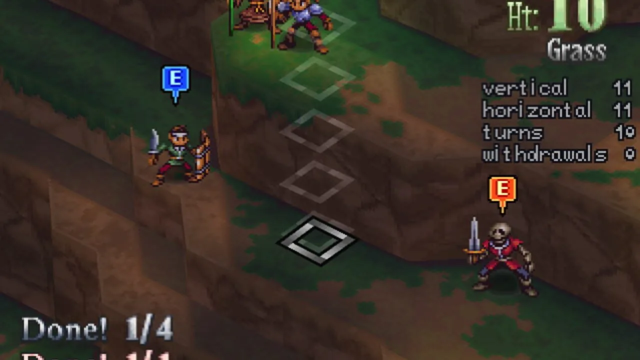 Vandal Hearts II gameplay on PlayStation