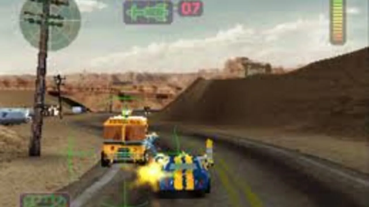Vigilante 8 gameplay on PlayStation