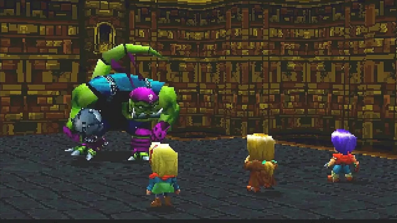 Wild Arms gameplay on PlayStation