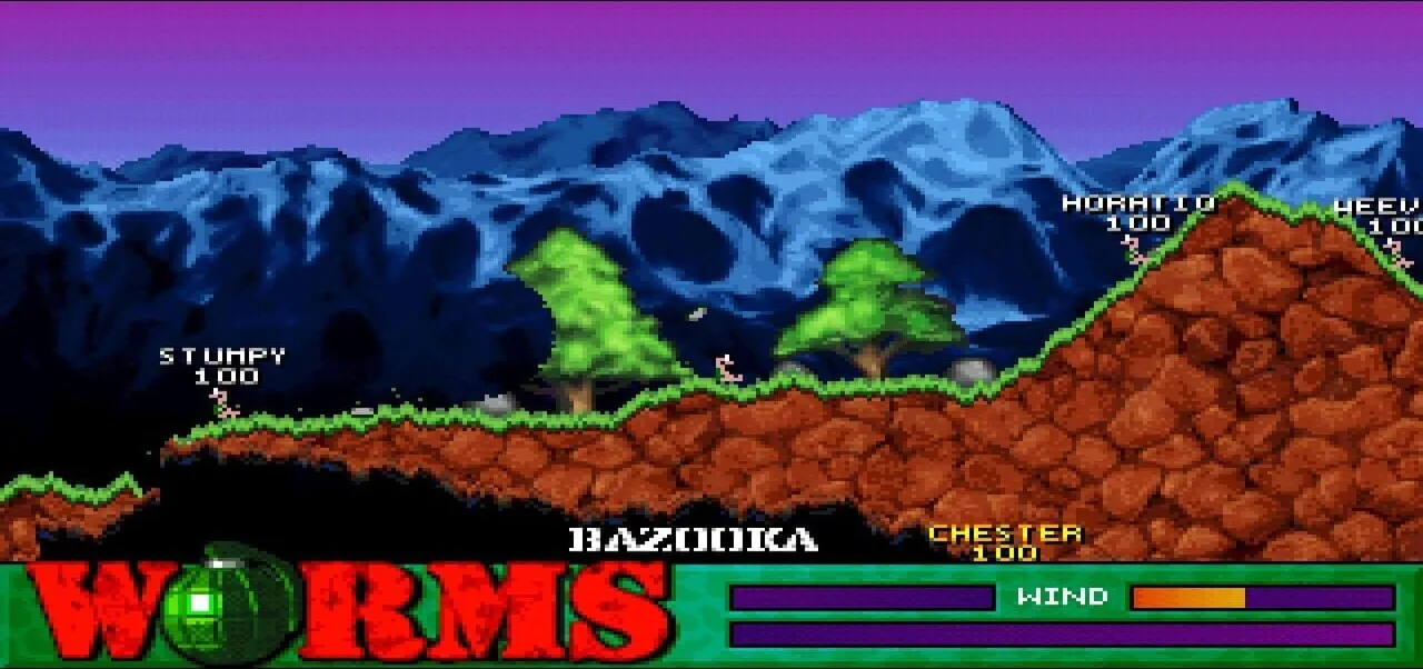 Worms screenshot 1
