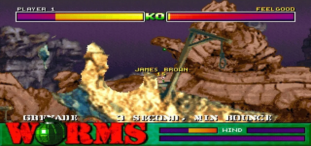 Worms screenshot 2