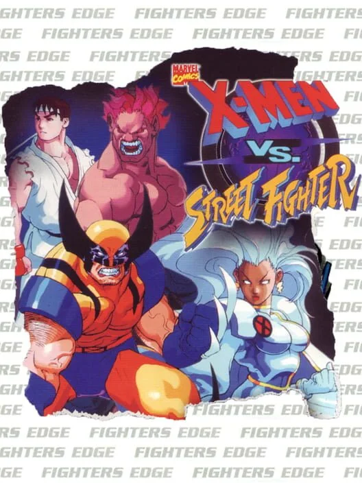 X-Men vs. Street Fighter box art