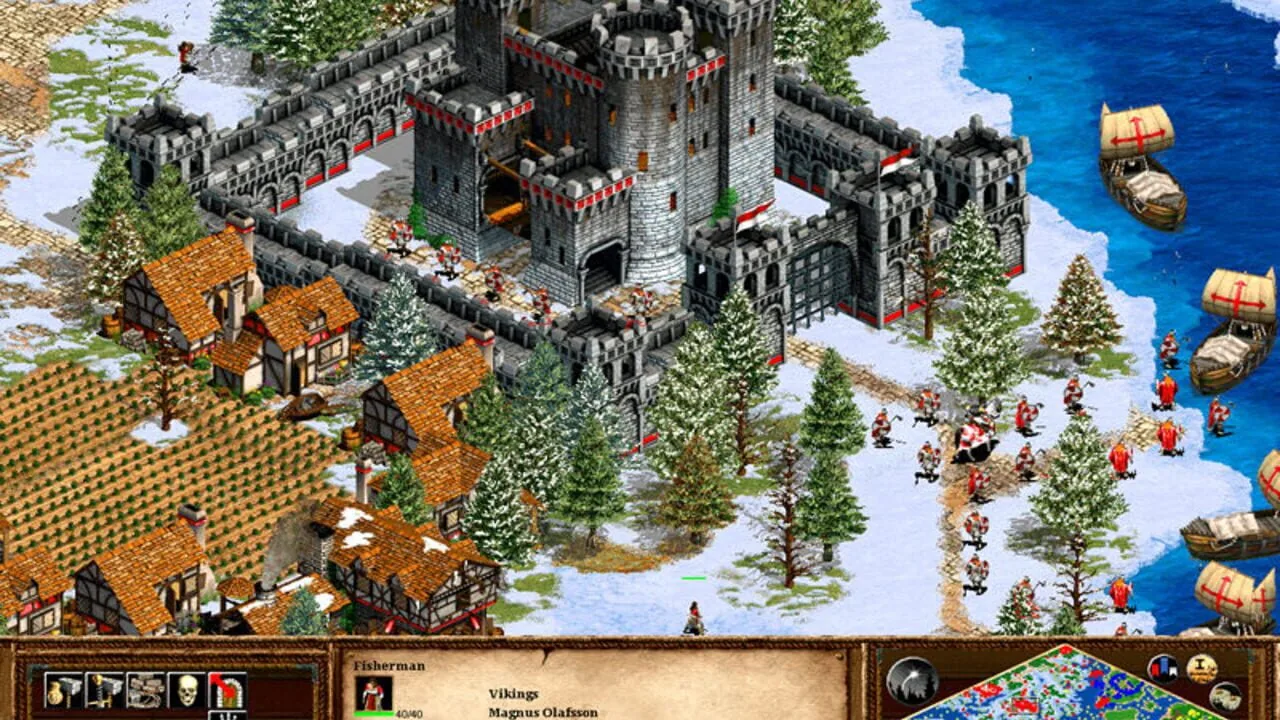 Age of Empires II: The Age of Kings gameplay on PlayStation 2