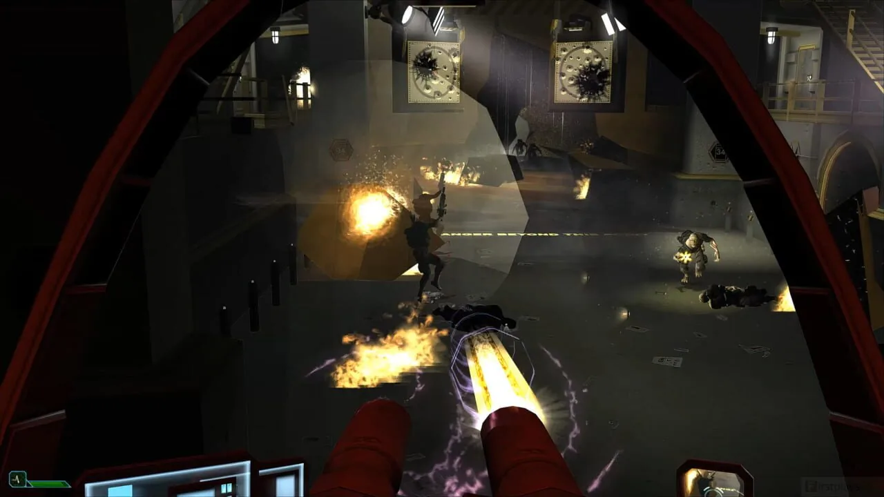 Area 51 gameplay on PlayStation 2