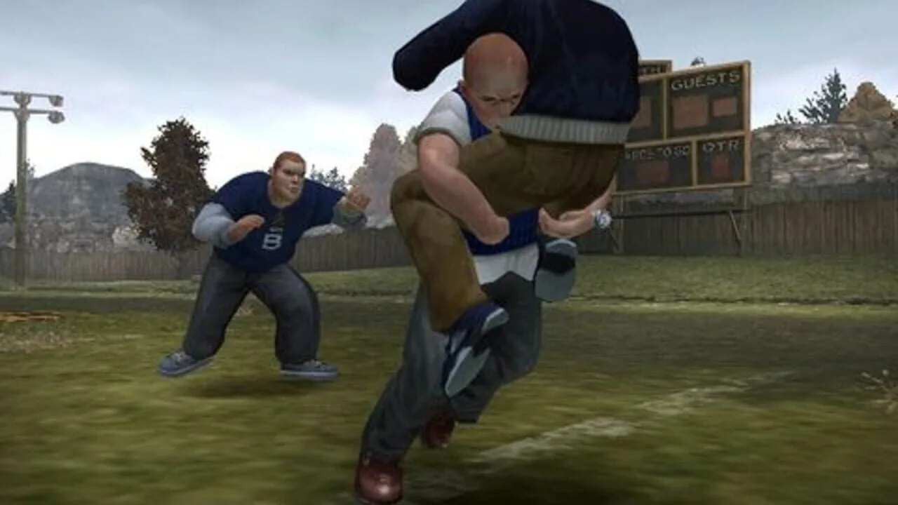 Bully gameplay on PlayStation 2