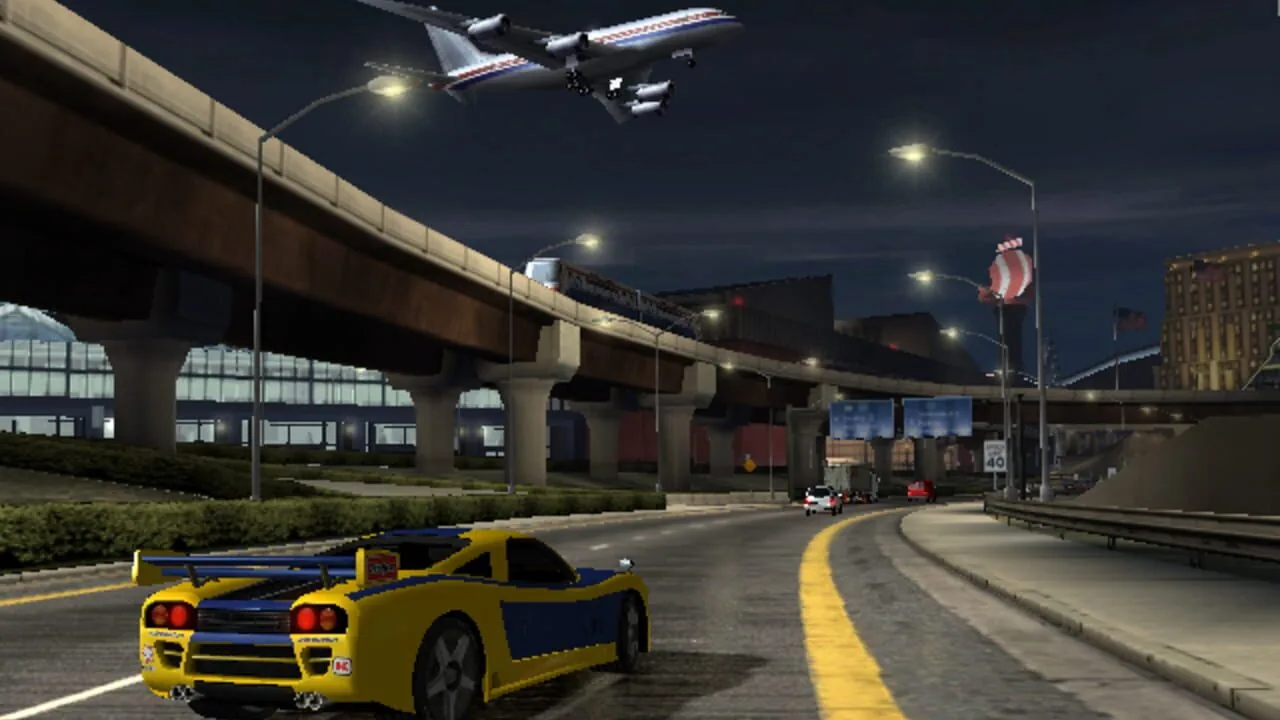 Burnout 2: Point of Impact gameplay on PlayStation 2
