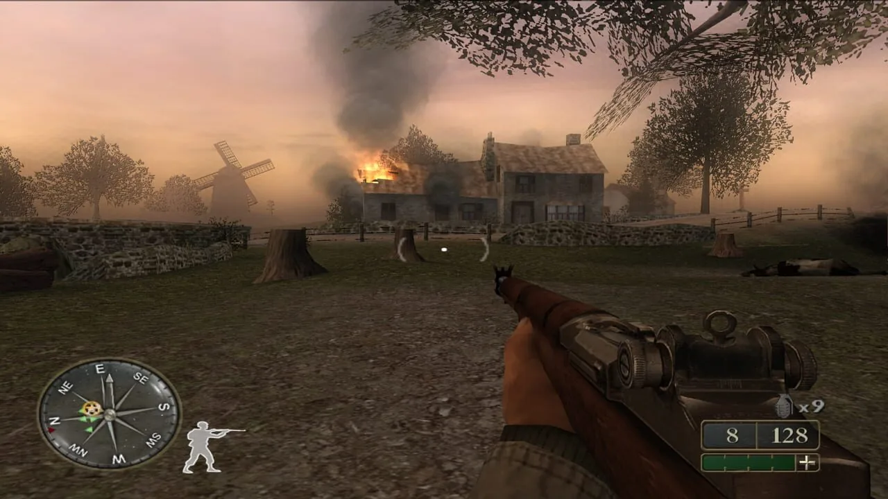 Call of Duty 2: Big Red One screenshot 1