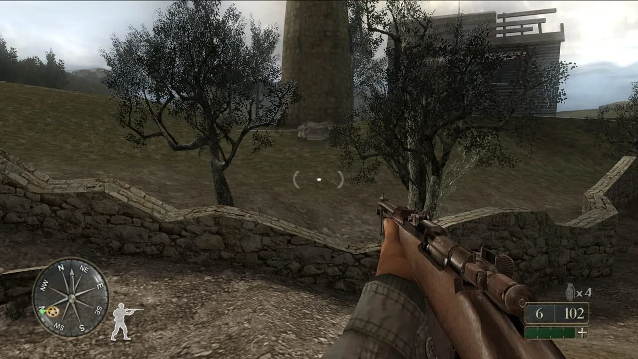 Call of Duty 2: Big Red One gameplay on PlayStation 2