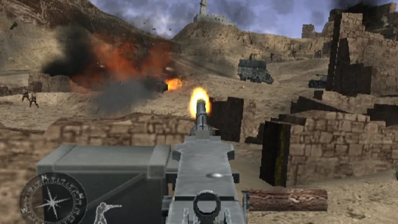 Call of Duty: Finest Hour gameplay on PlayStation 2