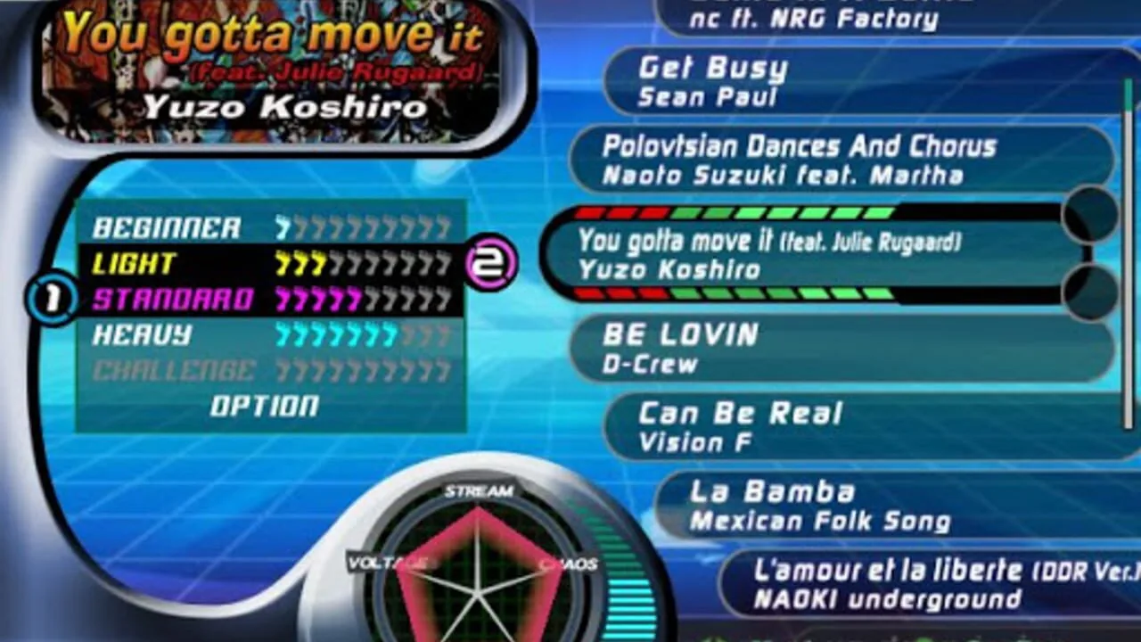 Dance Dance Revolution Extreme 2 screenshot 1