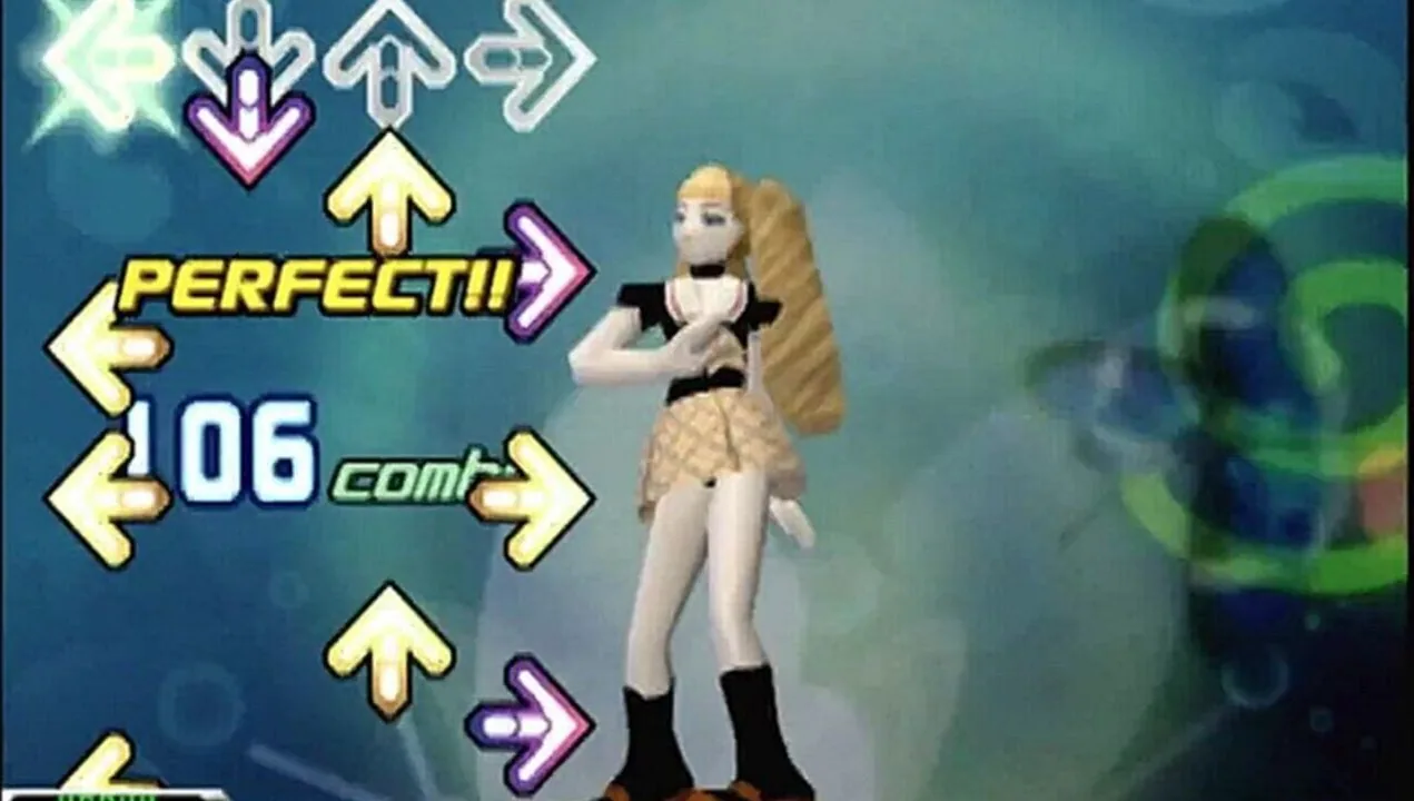 Dance Dance Revolution Extreme 2 gameplay on PlayStation 2