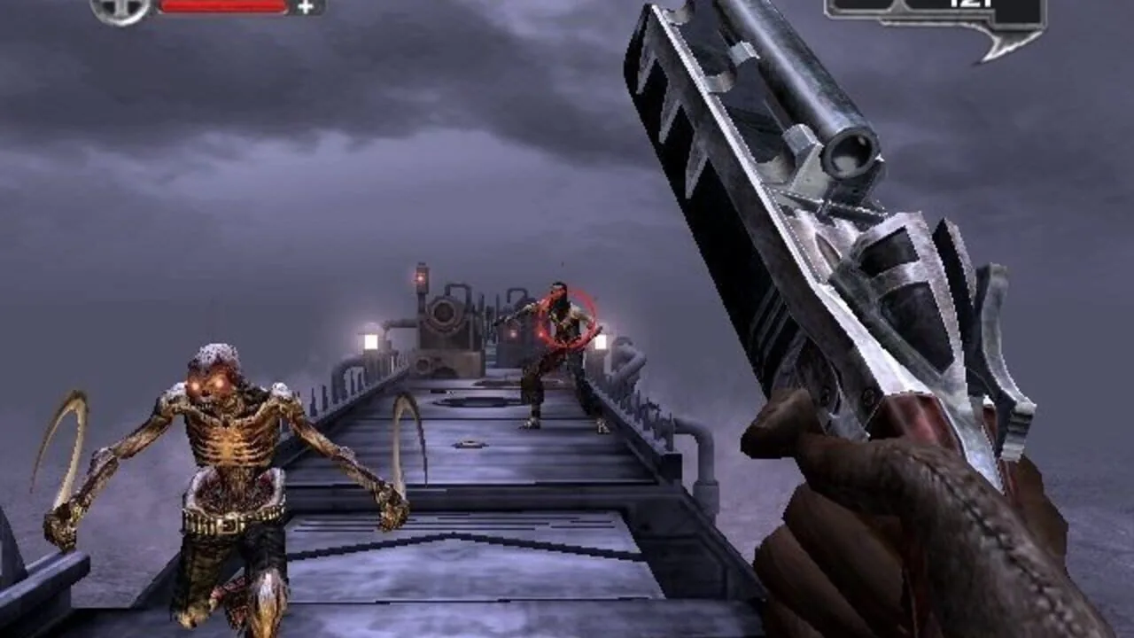 Darkwatch gameplay on PlayStation 2