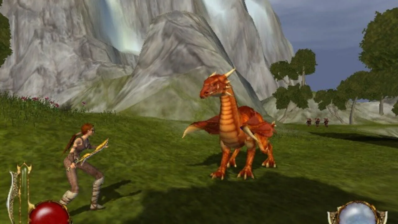Drakan: The Ancients' Gates gameplay on PlayStation 2