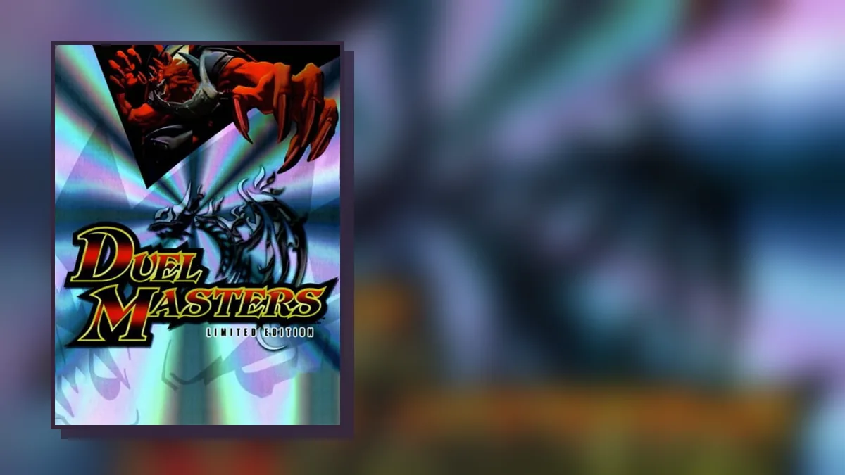 Duel Masters on PlayStation 2: box art and gameplay