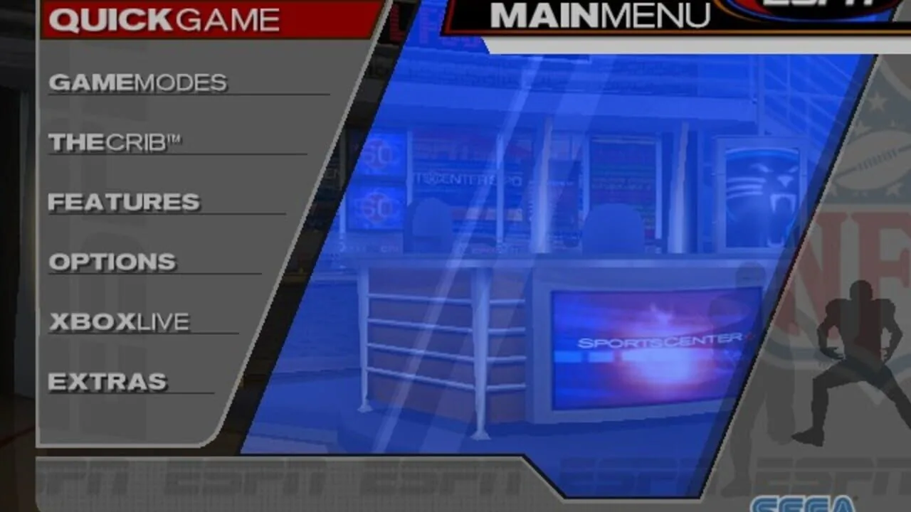 ESPN NFL 2K5 gameplay on PlayStation 2